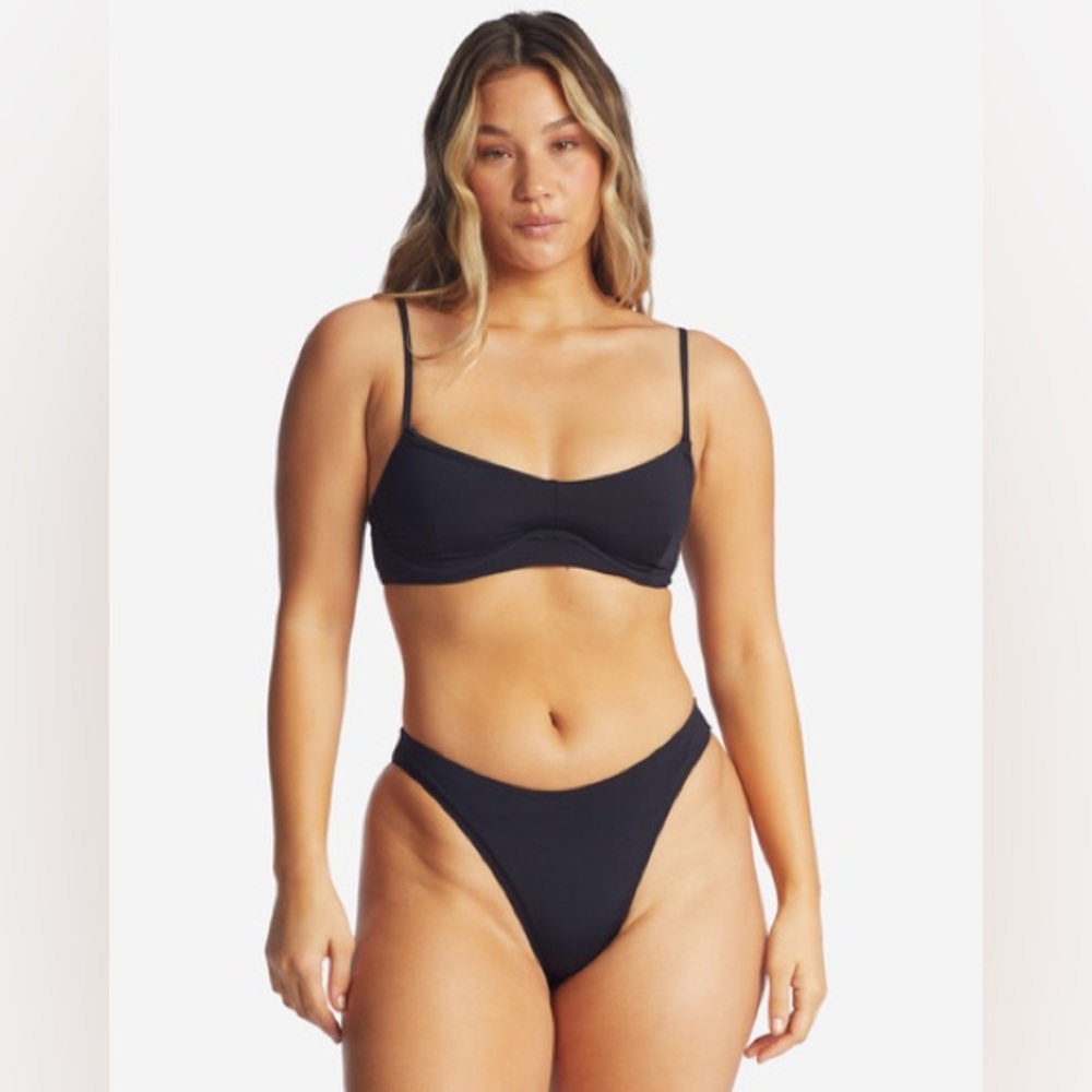 Billabong Sol Searcher Black High Waisted Bottoms